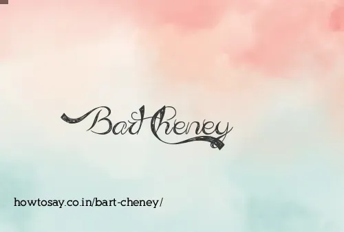Bart Cheney