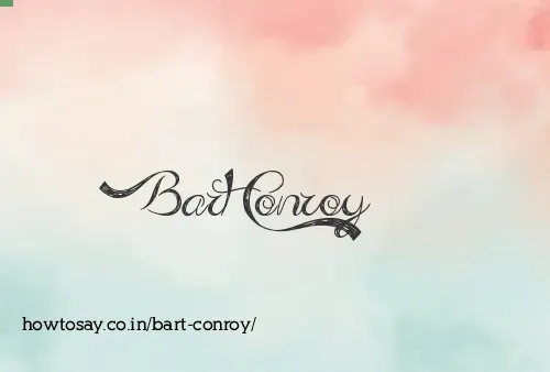 Bart Conroy
