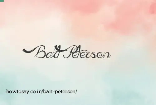 Bart Peterson