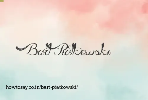 Bart Piatkowski