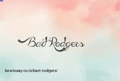 Bart Rodgers