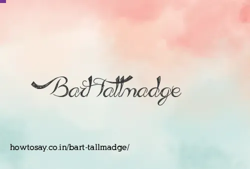 Bart Tallmadge