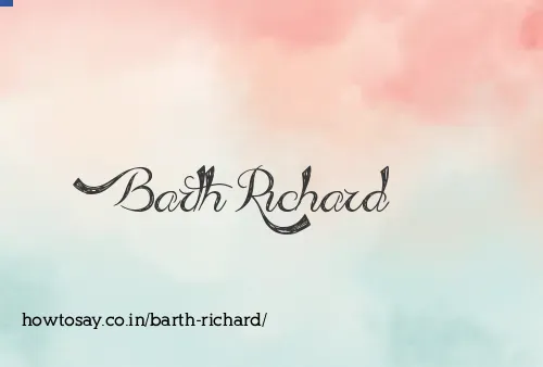 Barth Richard