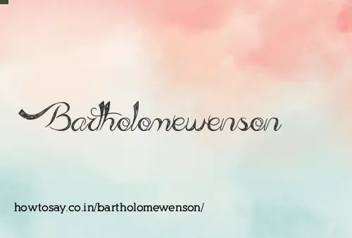 Bartholomewenson