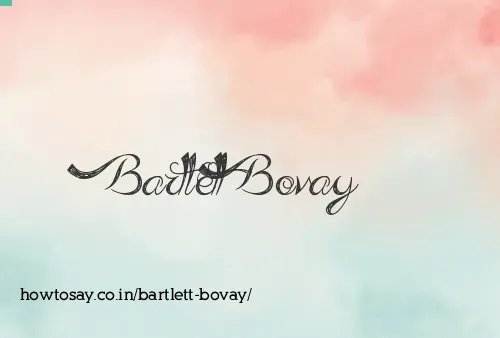 Bartlett Bovay