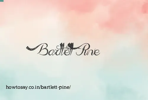 Bartlett Pine