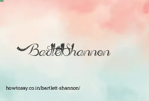 Bartlett Shannon