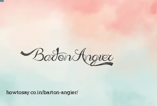 Barton Angier