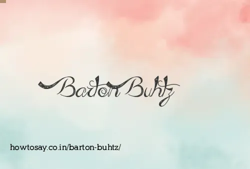 Barton Buhtz
