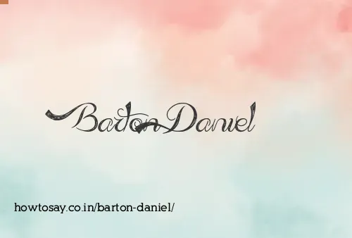 Barton Daniel