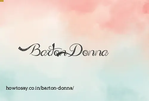 Barton Donna