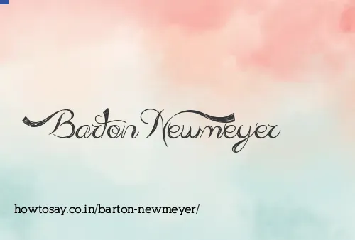 Barton Newmeyer