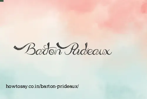 Barton Prideaux