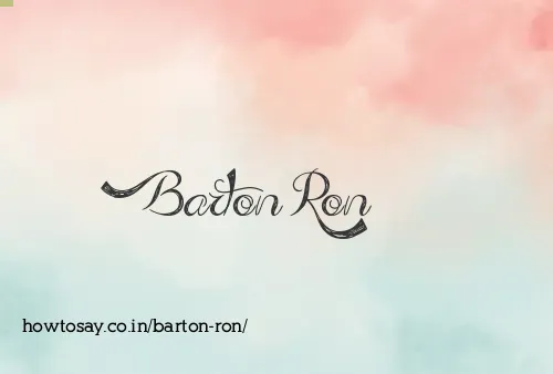 Barton Ron
