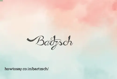 Bartzsch