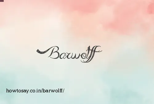 Barwolff