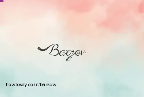 Barzov