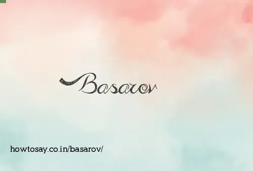 Basarov