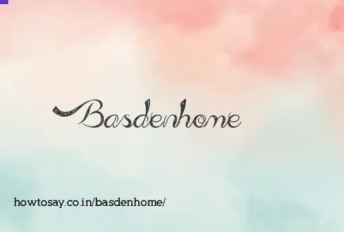 Basdenhome