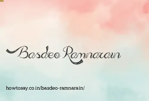 Basdeo Ramnarain