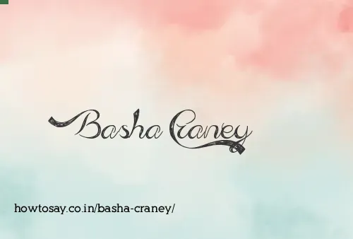 Basha Craney