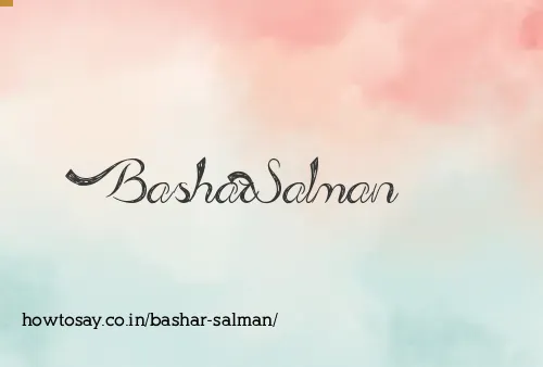 Bashar Salman