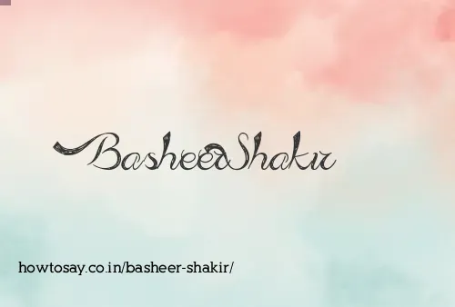 Basheer Shakir