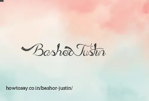 Bashor Justin
