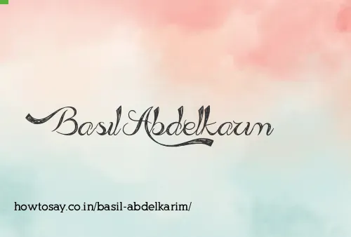 Basil Abdelkarim