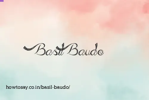 Basil Baudo