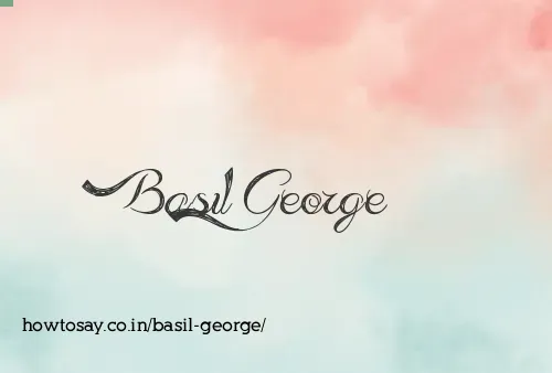 Basil George