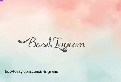 Basil Ingram