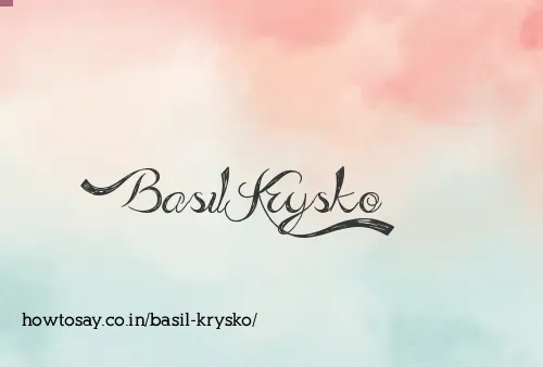 Basil Krysko