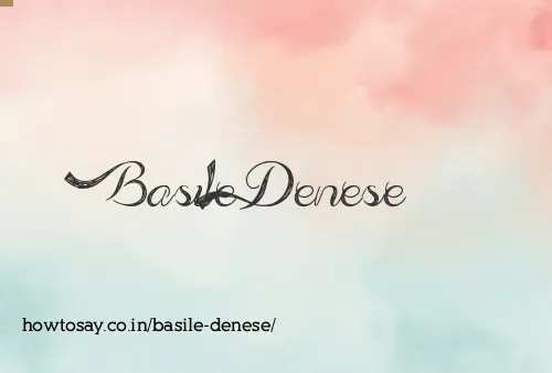 Basile Denese