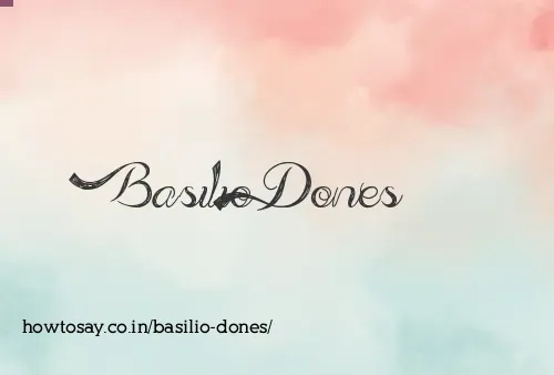 Basilio Dones