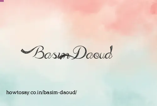 Basim Daoud