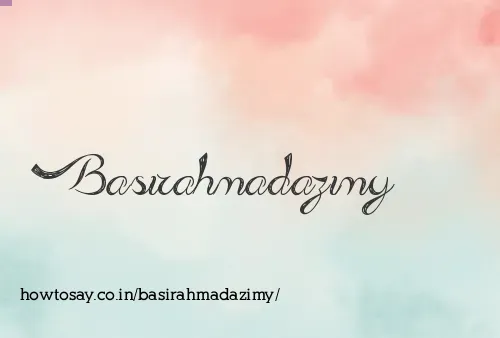 Basirahmadazimy