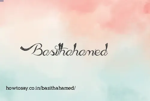 Basithahamed