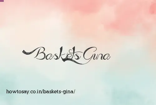 Baskets Gina