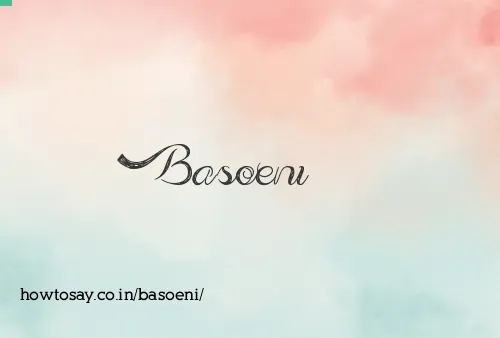 Basoeni