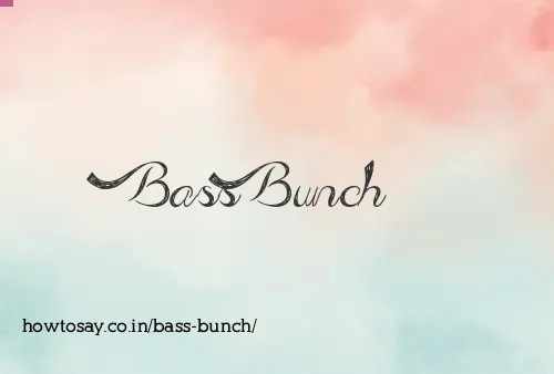 Bass Bunch