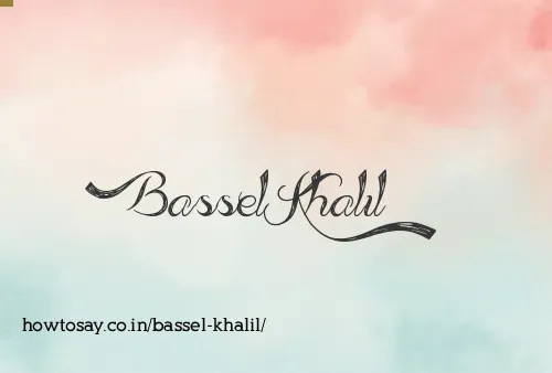 Bassel Khalil