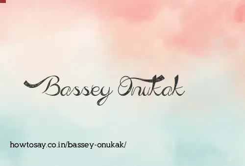 Bassey Onukak