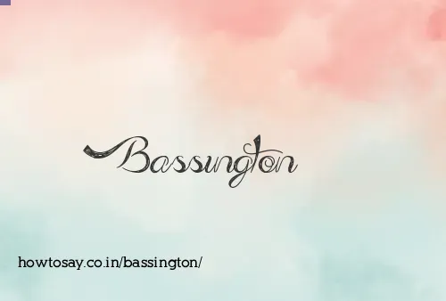 Bassington