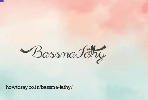 Bassma Fathy