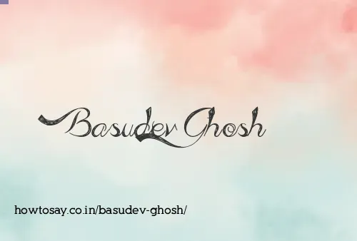 Basudev Ghosh