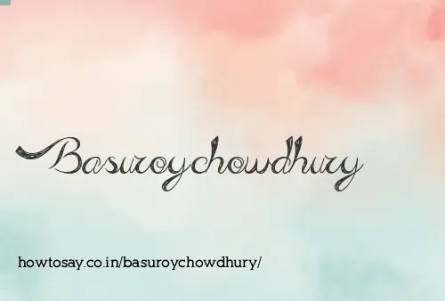 Basuroychowdhury