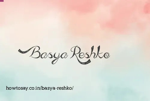 Basya Reshko