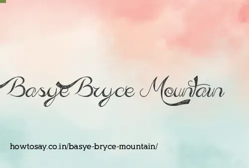 Basye Bryce Mountain