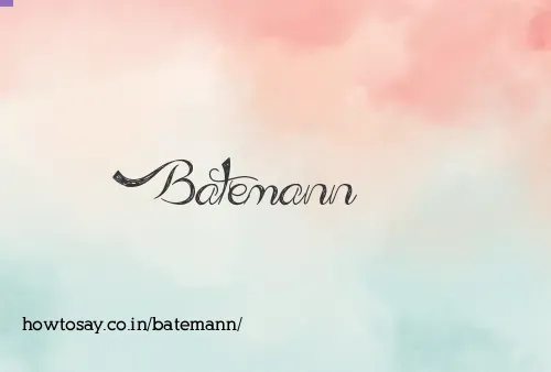 Batemann